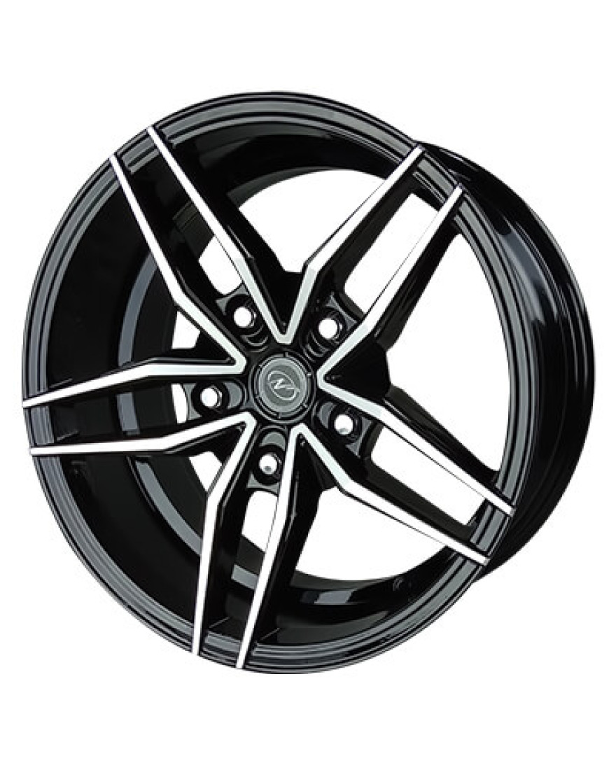 Split 17in BM Finish The Size of alloy wheel is 17X8 inch-Cross and the PCD is 5x114.3SET OF 4)
